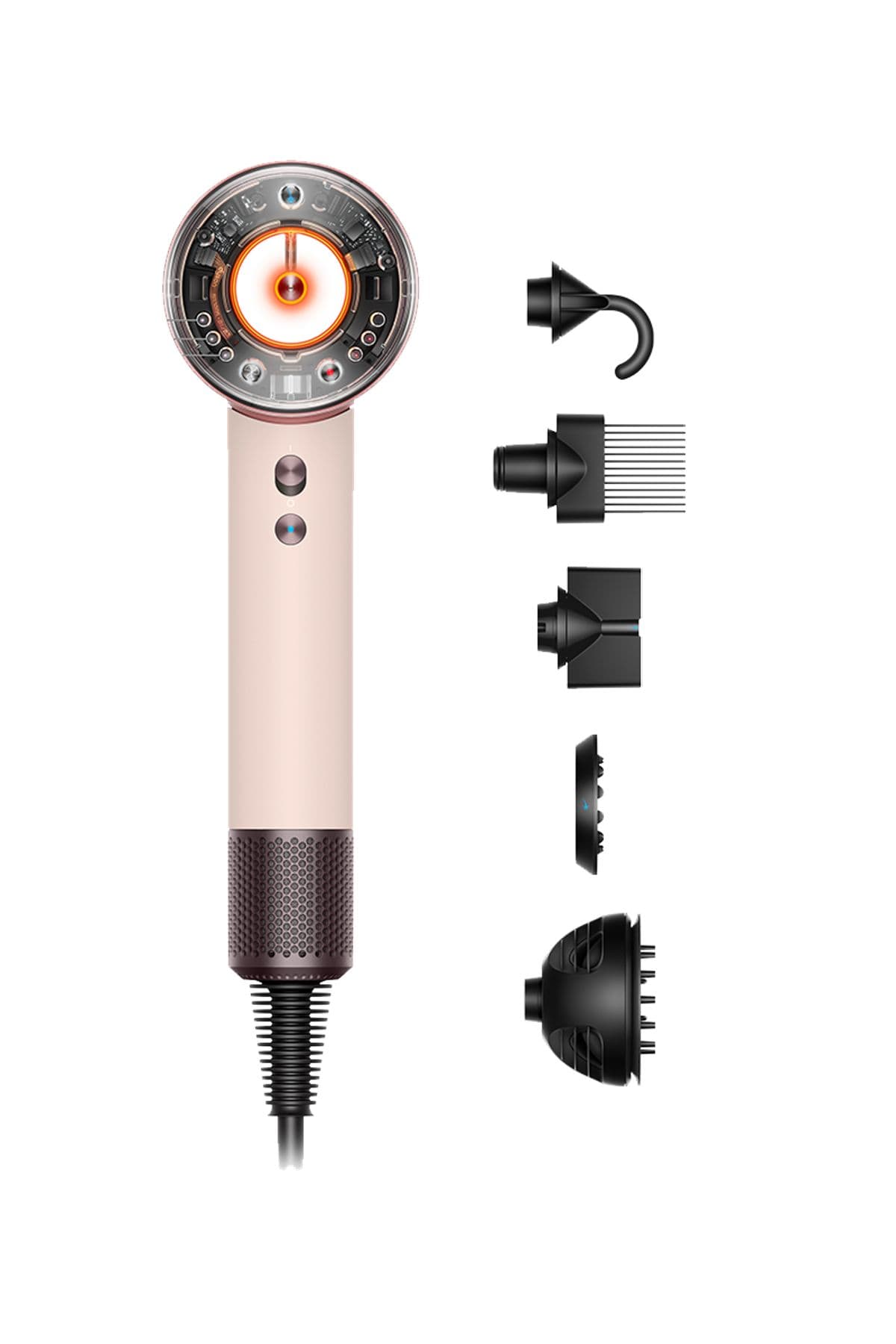 Supersonic Nural Hair Dryer — Ceramic Pink/Rose Gold